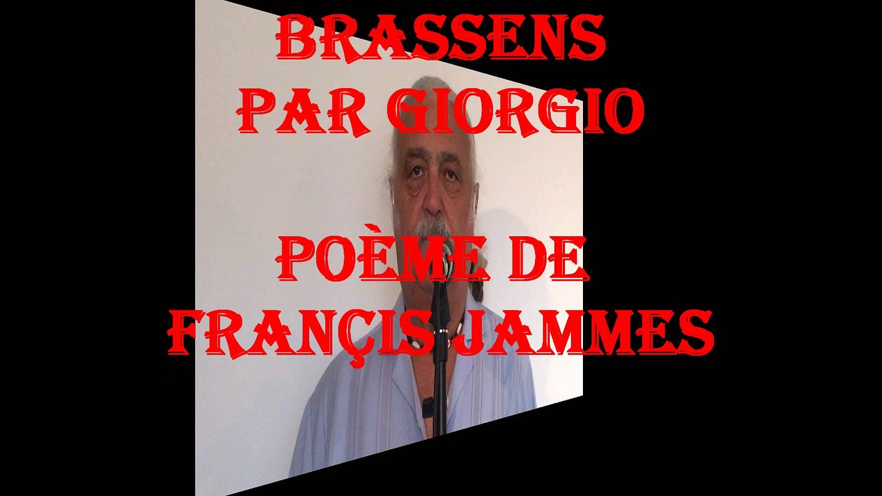 la prière (Georges Brassens) reprise
