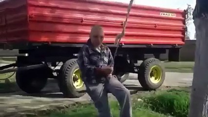 Huśtawka domowej roboty