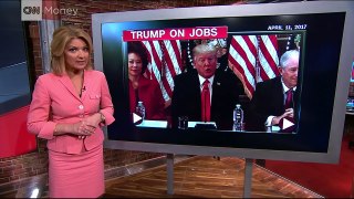 Trump's job creation, 100 days in