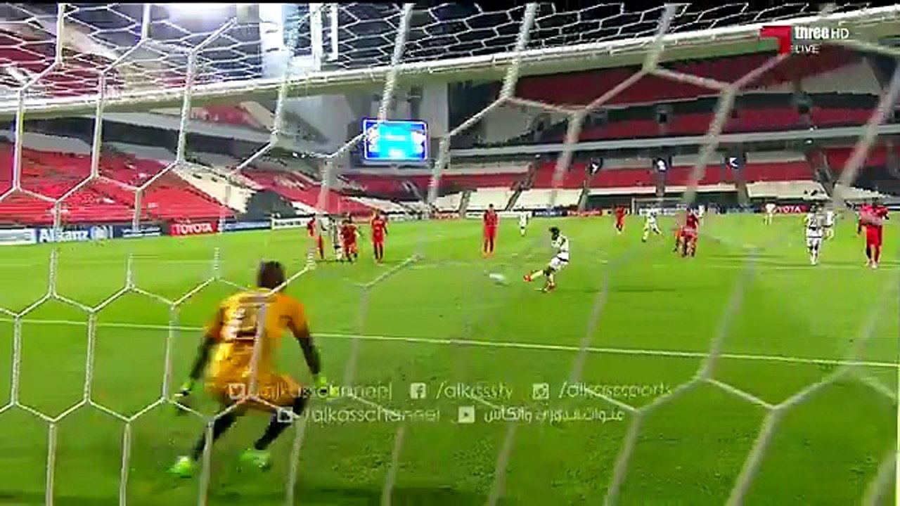 اهداف مباراه الجزيرة 1-3 لخويا دوري ابطال اسيا 25-4-2017