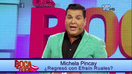 Michela Pincay ¿Regresó con Efraín Ruales?
