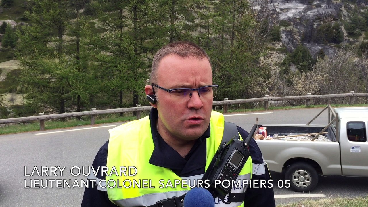 Un feu a ravagé la montagne dans le Queyras