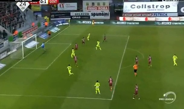 Yuya Kubo Goal HD - Waregem	0-1	Gent 25.04.2017