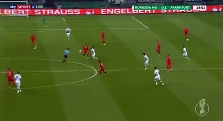 Taleb Tawatha  Goal HD - Monchengladbach 0 - 1	 Frankfurt 25.04.2017 HD