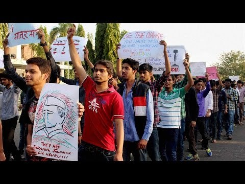JNU library hacked by pro-India group, raises national flag on the site