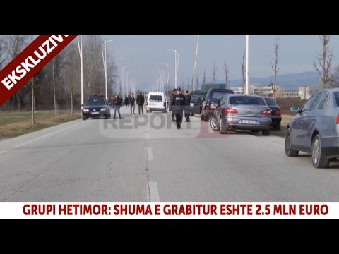 Report TV - Grabitja e blindave, 1 ditë më pas në vendin e ngjarjes