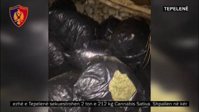 Operacion masiv antidrogë - Sekuestrohen dy ton drogë në Lezhë dhe Tepelenë