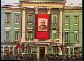 Soviet Leader Konstantin  Chernenko Funeral Памяти К.У. Черненко part 1/2