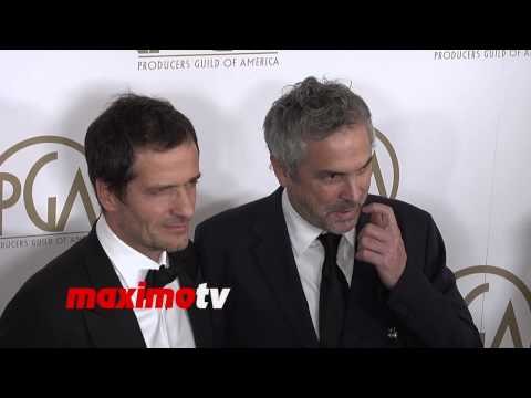Alfonso Cuaron and David Heyman 2014 PGA Awards Red Carpet Arrivals