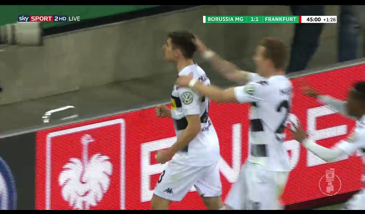 Jonas Hofmann Goal HD - B. Monchengladbach 1-1 Eintracht Frankfurt - 25.04.2017