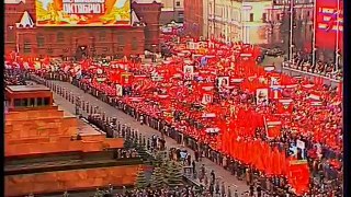 Soviet October Revolution Parade, 1986 Part II Парад 7 Ноября part 2/2