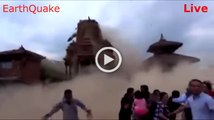 EarthQuake Footage Caught Live on Camera || Earthquake in Nepal
