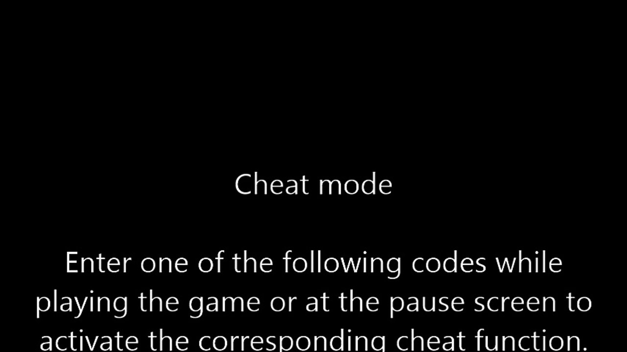 GTA 5 Cheats, Cheat Codes for PS4