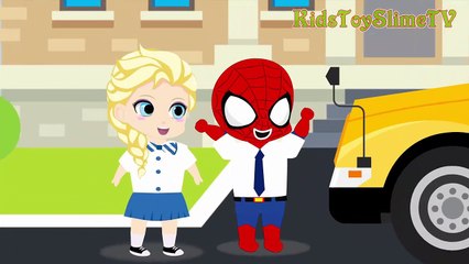 Spiderman & Frozen Elsa Fight with Giant Ant Funny Story! w_ Pikachu, Superman Superhero Fun IRL--4nL1