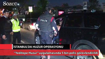 İstanbul’un huzuru için 5 bin polisli denetim
