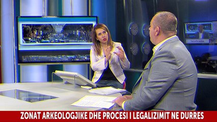 Report TV - Zbulimet arkeologjike në Durrës Gjuzi:Duhet të flasin institucionet