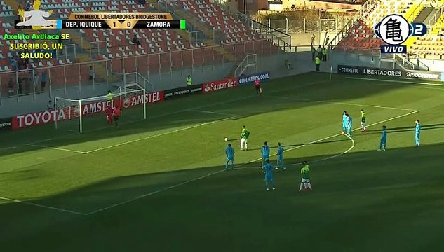 Clarke (Penalty)Goal HD - Deportes Iquique	1-1	Zamora 25.04.2017