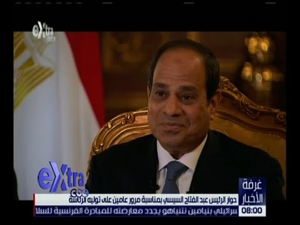 غرفة الأخبار | السيسي: المياه الجوفية لمشروع الـ 1,5 مليون فدان تكفي لمدة 100 عام