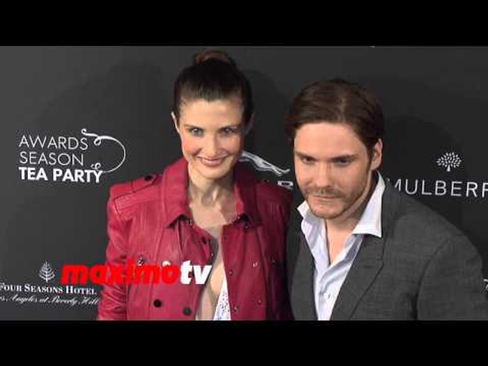 Daniel Bruhl and Felicitas Rombold 2014 BAFTA Los Angeles Awards Season Tea