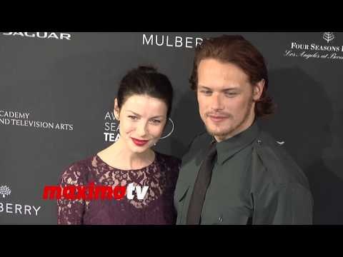 Sam Heughan & Caitriona Balfe 2014 BAFTA Los Angeles Awards Season Tea