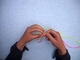 Scoubidou touwtjes leren knopen, vierkante knopen, eenvoudig te leren voor beginners-AB4_sFieBXE