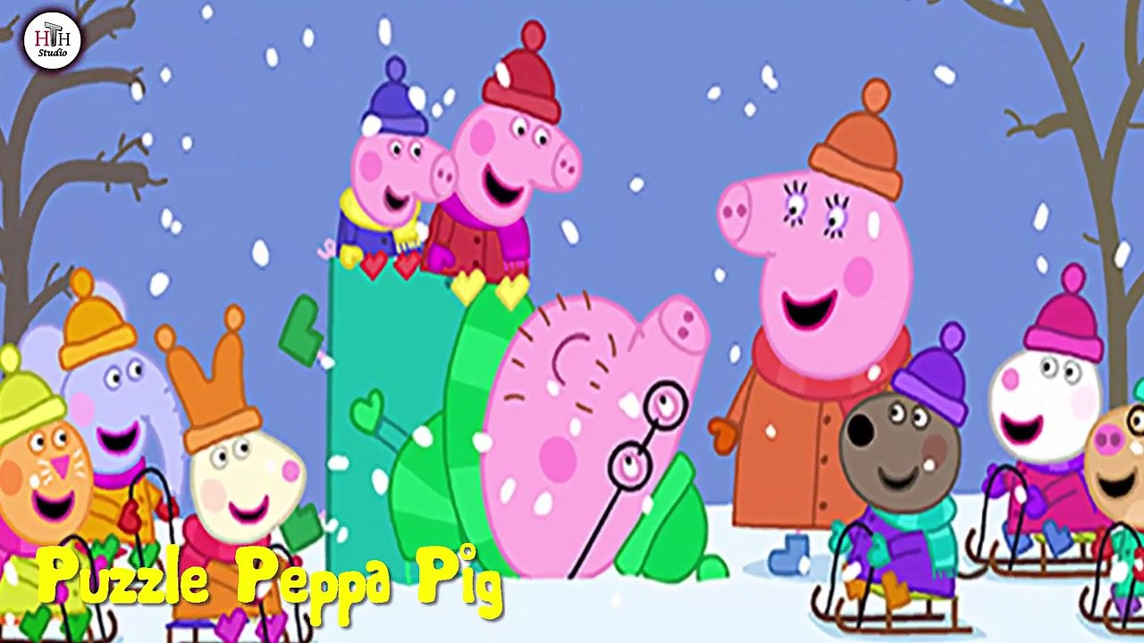 Peppa Pig Game Puzzle for Kids to Play - Peppa Pig With all Friends Puzzle Games for Kids [HD]-HpJsJ_Ly-SM