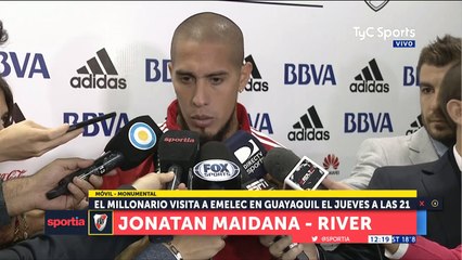 Maidana puso el foco en el próximo desafío de River