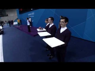 Swimming - Men's 100m Butterfly - S9 Victory Ceremony - London 2012Paralympic Games
