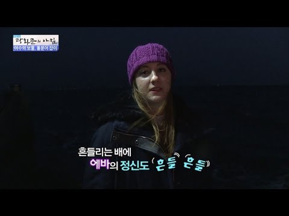 돌문어 잡으러 여수에 간 에바! [광화문의 아침] 355회 20161110