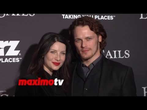 Sam Heughan & Caitriona Balfe Black Sails Premiere Screening Arrivals