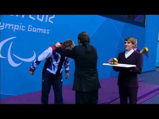 Swimming - Men's 100m Backstroke - S7 Victory Ceremony - London 2012Paralympic Games