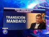 Presidente Correa reiteró en conversatorio que al dejar el cargo el país quedará con una economía en prgreso