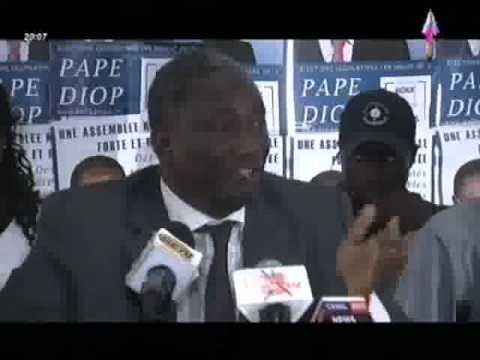 Abdoul Fall est Rétissant Quand à Dire Que le M23 à Fait Tomber Wade - 23 Juin 2012