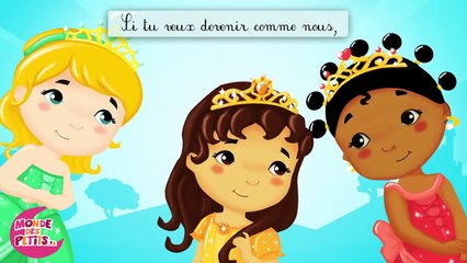 Les petites princesses du monde - Chanson - Comptine 2017