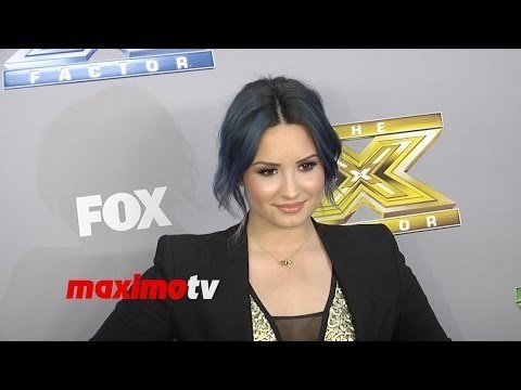 Demi Lovato The X Factor USA Season 3 Finale Red Carpet Arrivals