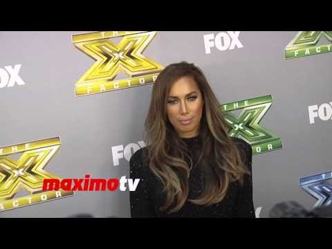 Leona Lewis The X Factor USA Season 3 Finale Red Carpet Arrivals