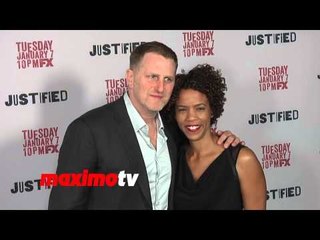 Michael Rapaport FX's JUSTIFIED Season 5 Premiere Screening Arrivals - Daryl Crowe Jr