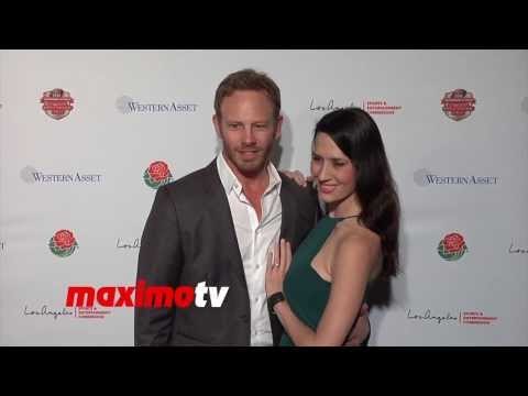 Ian Ziering and Erin Ziering 2014 BCS National Championship Gala A Taste of LA Arrivals