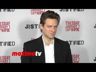 Jacob Pitts FX's JUSTIFIED Season 5 Premiere Screening Arrivals - Deputy U.S. Marshal Tim Gutterson