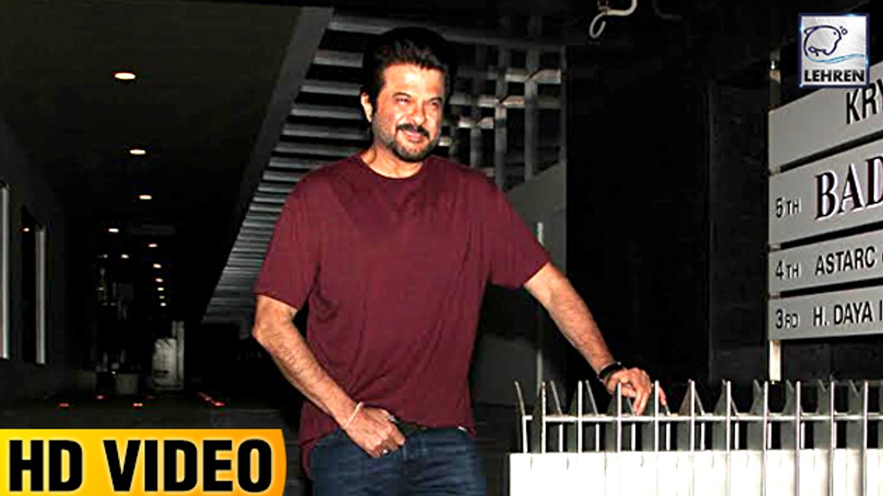 Anil Kapoor Goes Out For Dinner With Family
