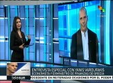 Entrevista con exministro de Finanzas de Grecia, Yanis Varoufakis