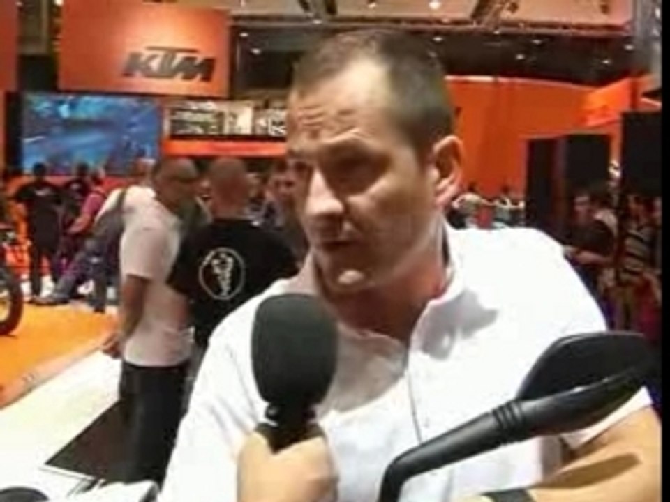 Mondial 2 roues 2007 : Jérôme Delziani,  KTM