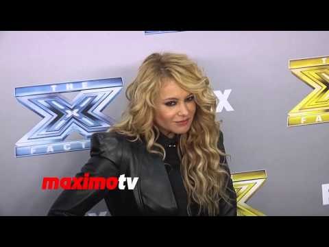 Paulina Rubio The X Factor USA Season 3 Finale Red Carpet Arrivals