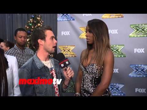 Kelly Rowland Interview at The X Factor USA Season 3 Finale Night 2