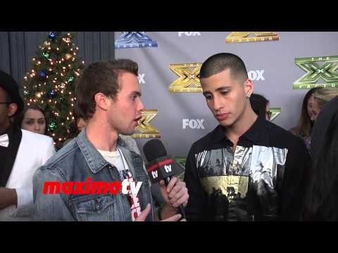 Carlito Olivero Interview at The X Factor USA Season 3 Finale Night 2 - 3rd Place!