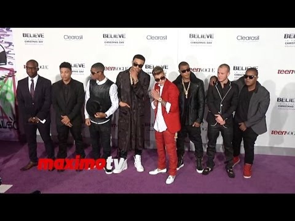Justin Bieber's "Believe" World Premiere Justin Bieber, Usher, Jaden Smith, Kylie Jenner and More
