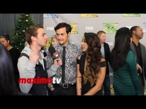 Alex and Sierra Interview The X Factor USA Season 3 Finale Red Carpet Night One