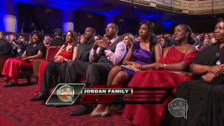Michael Jordans Basketball Hall of Fame Enshrinement Speech