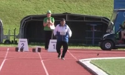 Atlet 101 Tahun Raih Medali Emas Lomba Lari