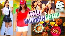 Halloween Party ♡ Costume Ideas, DIY Decor,   DIY Snacks / Treats!